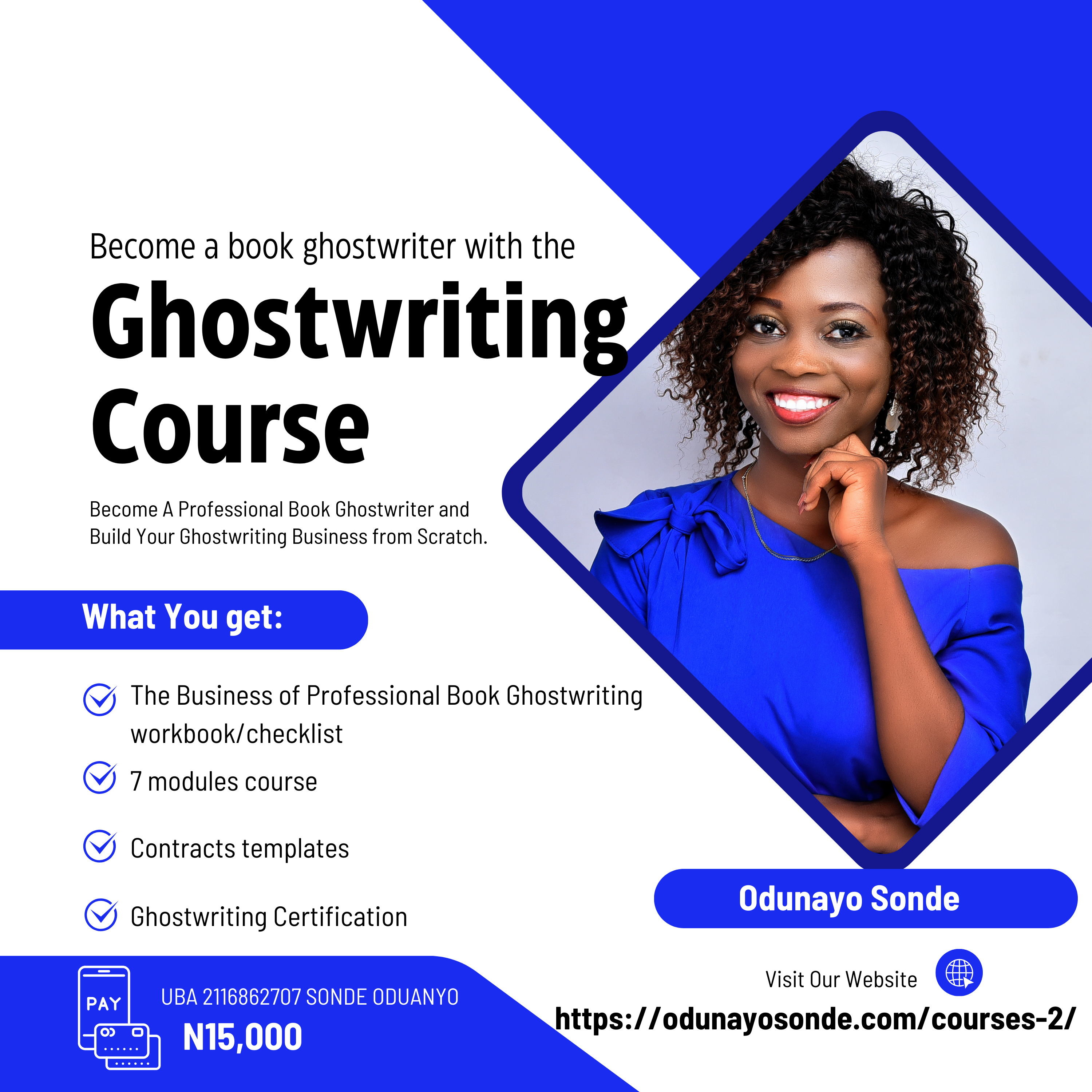 Professional Book Ghostwriter Course